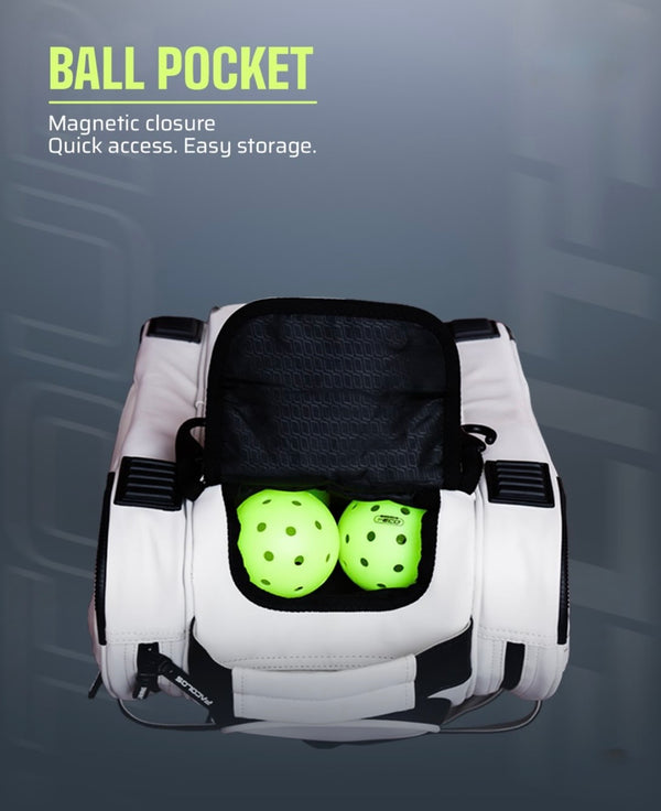 Facolos Elite Tour magnetic ball pocket for quick access