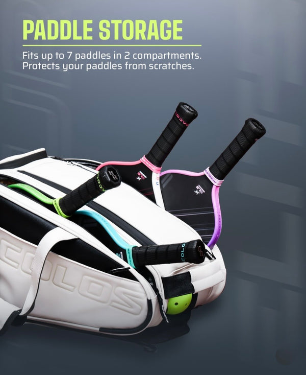 Facolos Elite Tour separate paddle storage compartments