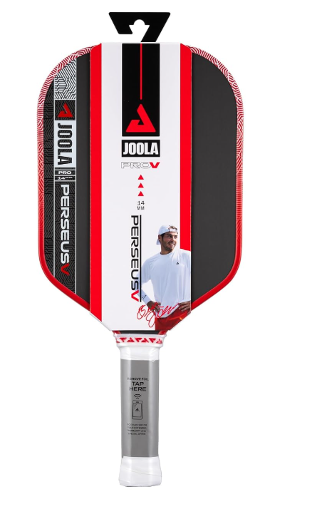 JOOLA Perseus Pro V Blaze Red 14mm packaging