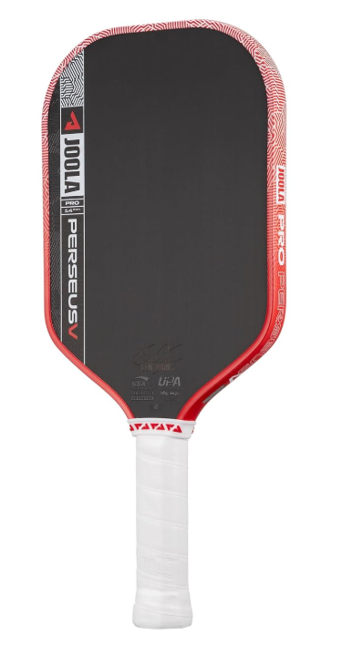 JOOLA Perseus Pro V Blaze Red 14mm angled front